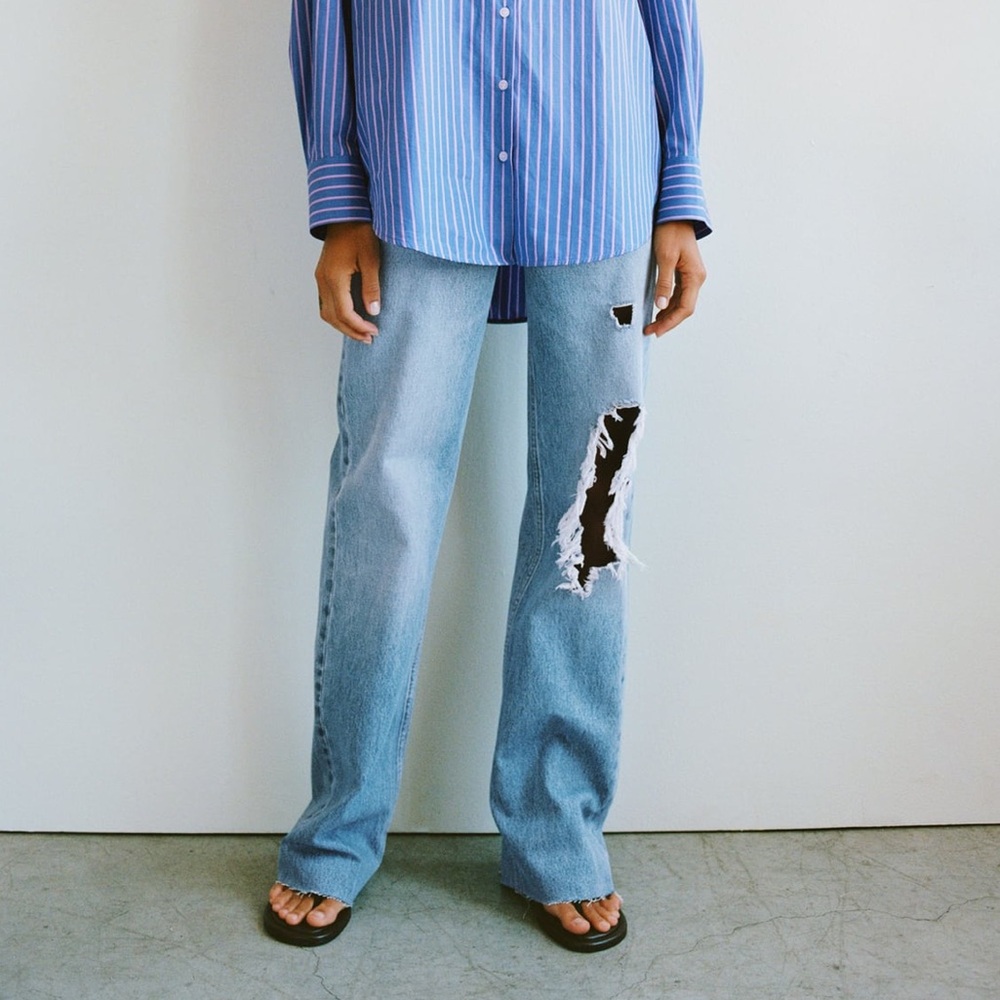 Zara - Full Length Straight Jeans
